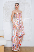 Afbeelding in Gallery-weergave laden, Her Bottari - SET_Convertible Scarf crop top and Wide pants set: ECRU
