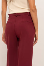Afbeelding in Gallery-weergave laden, Attentif Paris - [Aura] Wide high-waisted tailored long pants: Brown / Sx1 Mx1 Lx1 XLx1
