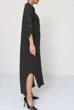 Afbeelding in Gallery-weergave laden, LÉA &amp; LUC - Long shirt dresses in 100% Linen REF. 1484: Pink / Unique
