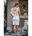 Káhyra - KAHYRA WHITE EMBROIDERED ROSEMARY DRESS: WHITE REF.: 000047 / L