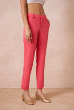 Afbeelding in Gallery-weergave laden, Attentif Paris - [Timeless] High-waisted cigarette pants: Yellow / Sx1 Mx1 Lx1 XLx1
