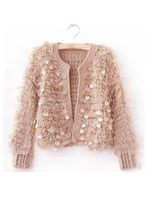 Afbeelding in Gallery-weergave laden, DE VAVE - Textured Open-Front Cardigan: One Size
