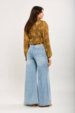 Toxik3 - Toxik3 pantalon extra-wide en jean stretch bleu jean: Bleu jean / 36