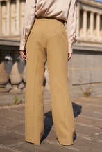 Afbeelding in Gallery-weergave laden, Attentif Paris - Wide high waist pants: Mole / Sx1 Mx1 Lx1 XLx1
