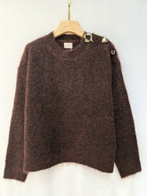 Afbeelding in Gallery-weergave laden, Version féminin So Twice - Pull reference 18383, one size: Choco / Frenchman / One size
