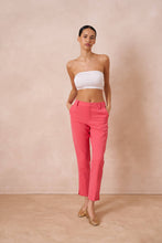 Afbeelding in Gallery-weergave laden, Attentif Paris - [Timeless] High-waisted cigarette pants: Yellow / Sx1 Mx1 Lx1 XLx1
