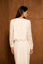 Afbeelding in Gallery-weergave laden, CHOKLATE PARIS - Guipure Lace Top Garance - 81025-1: Ecru / 1S-1M-1L
