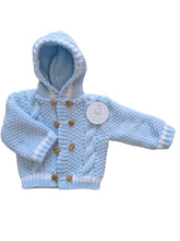 Afbeelding in Gallery-weergave laden, Cotton Socks - 318 DOUBLE JACKET ONE SIZE (AUTUMN/WINTER): Baby blue / 0—3M
