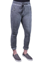 Afbeelding in Gallery-weergave laden, TINA Stephens Italy/Tees By Tina - Riley Zipper Pocket Pant (PL151): 100 White
