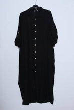 Afbeelding in Gallery-weergave laden, LÉA &amp; LUC - Long shirt dresses in 100% Linen REF. 1484: Sky Blue / Unique
