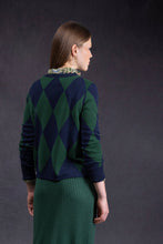 Afbeelding in Gallery-weergave laden, Lanidor - Argyle knit sweater        (437317-47): L
