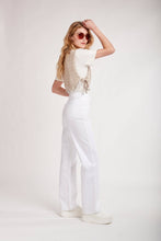 Afbeelding in Gallery-weergave laden, Toxik3 - Jean droit long taille haute - Ricky: Blanc
