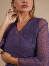 Afbeelding in Gallery-weergave laden, Bijondo - Amelia rayon short mesh cardigan: Negro / One size
