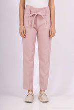 Afbeelding in Gallery-weergave laden, Afinity - Women's tailored pants A3305PT – high waist with belt: Green / Standard / L
