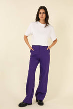 Afbeelding in Gallery-weergave laden, Attentif Paris - Wide high waist pants: Mole / Sx1 Mx1 Lx1 XLx1
