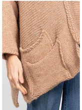 Afbeelding in Gallery-weergave laden, la maison des fibres naturelles - 60681ALPAGA sweater made in Italy: Beige
