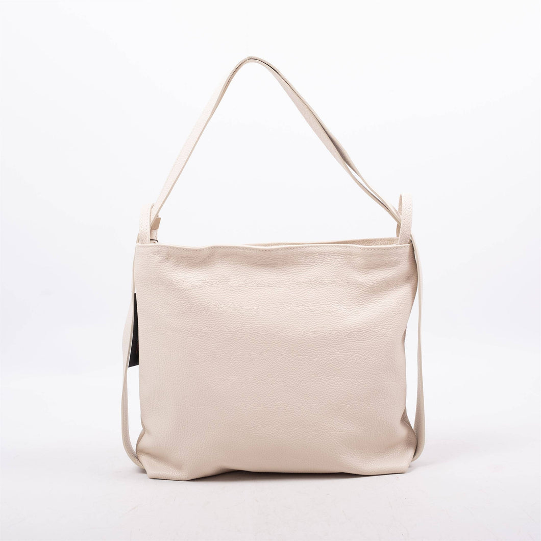 Cecile Wang - 54202 leather bag: Beige