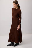 Touché Privé EU - KNITWEAR DRESS: Brown / Standart