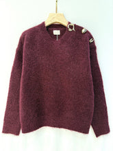Afbeelding in Gallery-weergave laden, Version féminin So Twice - Pull reference 18383, one size: Choco / Frenchman / One size
