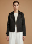 Acacia Paris - Fluid jacket with a modern cut - 447: Beige