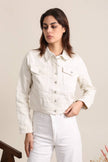 Vivid - Denim jacket color: Khaki / XS