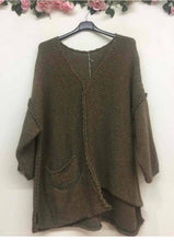 Afbeelding in Gallery-weergave laden, la maison des fibres naturelles - 60681ALPAGA sweater made in Italy: Apple green
