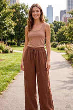 Afbeelding in Gallery-weergave laden, LÉA &amp; LUC - 100% linen trousers REF. 30132: White / Unique
