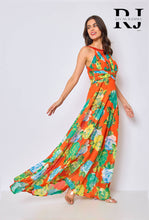 Afbeelding in Gallery-weergave laden, Lucas &amp; Emma - Sarl RJ &amp; co - Floral Dress Suva 17373: Black
