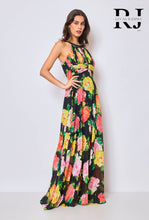 Afbeelding in Gallery-weergave laden, Lucas &amp; Emma - Sarl RJ &amp; co - Floral Dress Suva 17373: Black
