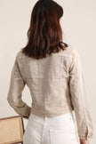 Vivid - Denim jacket color: Khaki / 2XL