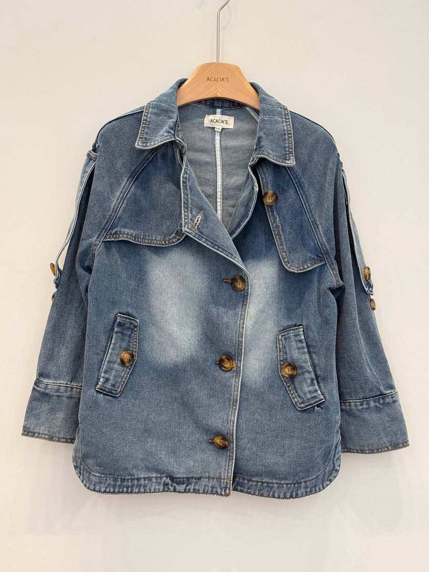 Acacia Paris - Spijkerjack met knopen URBAN CHIC - 444