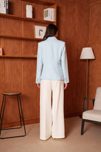 Afbeelding in Gallery-weergave laden, Attentif Paris - Fitted tweed blazer: Pink / S/M/L/XL

