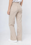 Vivid - Basic wide-leg jeans color: Light khaki / XS