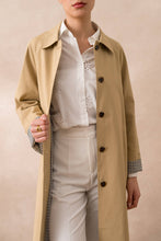 Afbeelding in Gallery-weergave laden, Attentif Paris - Long  trench coat
