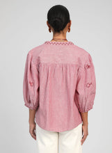 Afbeelding in Gallery-weergave laden, An'ge - SAYONNE striped BLOUSE: M
