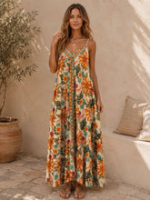 Afbeelding in Gallery-weergave laden, Orice - Long V-neck dress: 669 / One size
