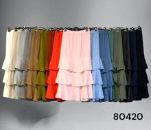 Afbeelding in Gallery-weergave laden, LÉA &amp; LUC - Linen Skirt REF. 80420: Pink
