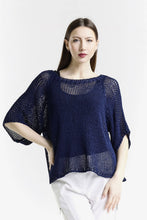 Afbeelding in Gallery-weergave laden, TINA Stephens Italy/Tees By Tina - Doris Closed Knit Ballet Sleeve Closed Knit Sweater (BQ906CK): 681 Blush / One Size
