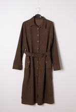 Afbeelding in Gallery-weergave laden, Pépouz&#39; Paris - VELVET LONG DRESS: Brown / One size
