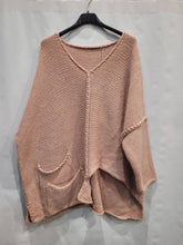 Afbeelding in Gallery-weergave laden, la maison des fibres naturelles - 60681ALPAGA sweater made in Italy: Beige
