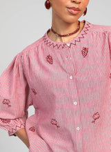 Afbeelding in Gallery-weergave laden, An'ge - SAYONNE striped BLOUSE: M
