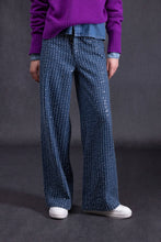 Afbeelding in Gallery-weergave laden, Lanidor - Embellished fabric trousers
