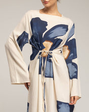 Afbeelding in Gallery-weergave laden, Tantra - Long floral dress: Navy / YOUR
