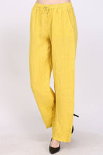 Afbeelding in Gallery-weergave laden, LÉA &amp; LUC - 100% linen trousers REF. 30132: Beige / Unique
