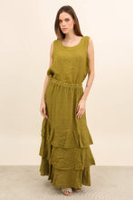 Afbeelding in Gallery-weergave laden, LÉA &amp; LUC - Linen Skirt REF. 80420: White

