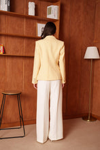 Afbeelding in Gallery-weergave laden, Attentif Paris - Fitted tweed blazer: Pink / S/M/L/XL
