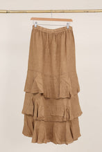 Afbeelding in Gallery-weergave laden, LÉA &amp; LUC - Linen Skirt REF. 80420: White
