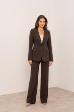Afbeelding in Gallery-weergave laden, Attentif Paris - [Aura] Women&#39;s fitted blazer: Bordeaux / Sx1 Mx1 Lx1 XLx1
