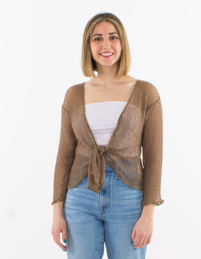 Coline - Jacket — woman-VE14394: Tobacco / Lightweight women's jacket / YOU