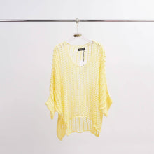 Afbeelding in Gallery-weergave laden, Cecile Wang - crochet knit sweater
